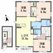 シャーメゾン本丸北の間取り画像