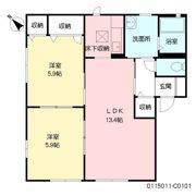 シャーメゾンみち C棟の間取り画像