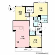 ヴィラアンプリエの間取り画像