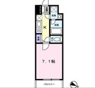 トレセリア横山の間取り画像