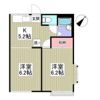 八王子アメニティーコーポの間取り画像