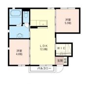 ラウレール Aの間取り画像