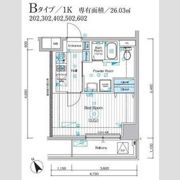 MAXIV ALIVE堀切菖蒲園の間取り画像