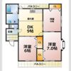ファンタジー緑丘B棟(V)の間取り画像