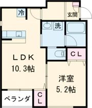 Common北葉町の間取り画像
