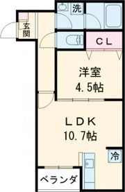 Common北葉町の間取り画像