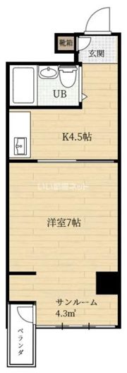 ステラ・コルテの間取り画像