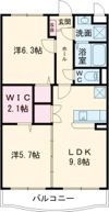 サニーサイドアップ弐番館の間取り画像
