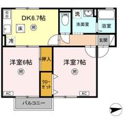 NF角五郎ハイツの間取り画像