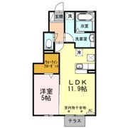 ラルーチェ Aの間取り画像