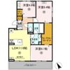 D-ROOM鷹の巣の間取り画像