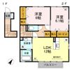 プラムQ Ⅱ棟の間取り画像