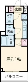 アスヴェル神戸ハーバーサイドの間取り画像