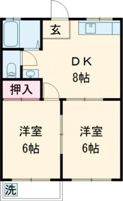 コープフジキの間取り画像