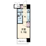 プレサンス大阪同心メゾヴィータの間取り画像