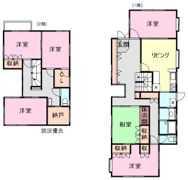 神島町中川邸の間取り画像