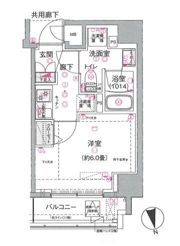 SQUARE CITY KAWASAKI HIGASHIDACHOの間取り画像