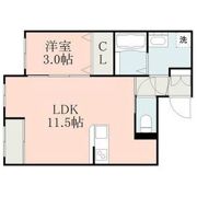 HKレジデンス嘉島Northの間取り画像