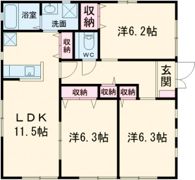ベルフィオーレAの間取り画像