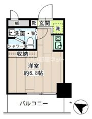 ナイスフォーラム鶴見の間取り画像