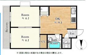 パピヨン大南の間取り画像