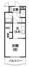 あぷと長坂の間取り画像