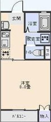 サンエスタ21 B棟の間取り画像