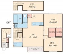 町田市森野四丁目アパートの間取り画像