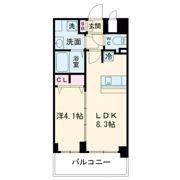 プレサンス福島ミッドエルの間取り画像
