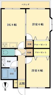 ヴェル・ドミールの間取り画像