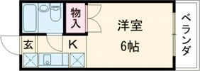 フェリースカベの間取り画像