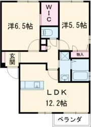 フォーレスフラッツ Bの間取り画像