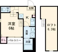 ハーモニーテラス長栄の間取り画像