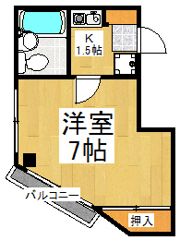 拓実ビルの間取り画像