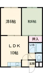 ルベール富岡の間取り画像