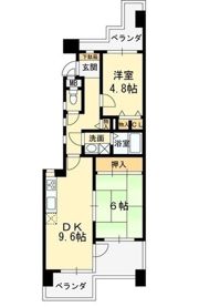 ピカソ平野の間取り画像