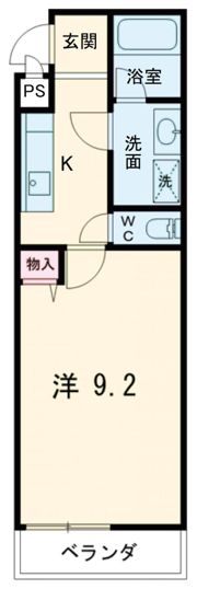 リヴェール和泉の間取り画像