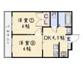 長浜ハイツの間取り画像