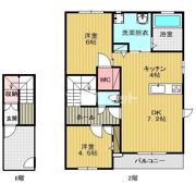 サンディーアの間取り画像