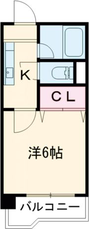 Eregance コーポクスノセの間取り画像