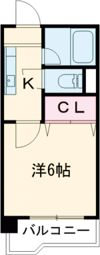 Elegance コーポクスノセの間取り画像