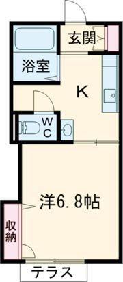 サンメイトAの間取り画像