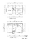 長後戸建貸家の間取り画像