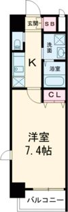 クローバー・グランデ平野の間取り画像