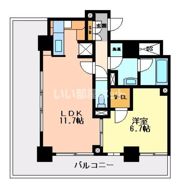グランアルト天神タワーの間取り画像