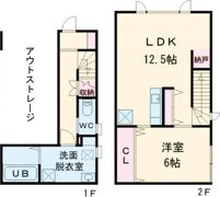 S-cubeの間取り画像