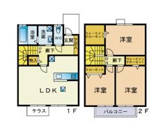 グローリアMの間取り画像