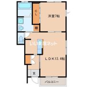 パーチェBの間取り画像