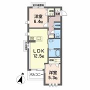 ベレオ一ツ橋の間取り画像