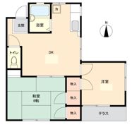 キャッスルカームヒルズの間取り画像